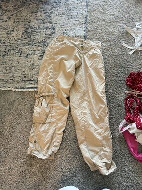 free people Lightweight Cargo Pants in Khaki
